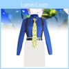 Jujutsu Kaisen Nanami Set Costume Donna Stiloso Misto Cotone Poliestere Outfit Cosplay