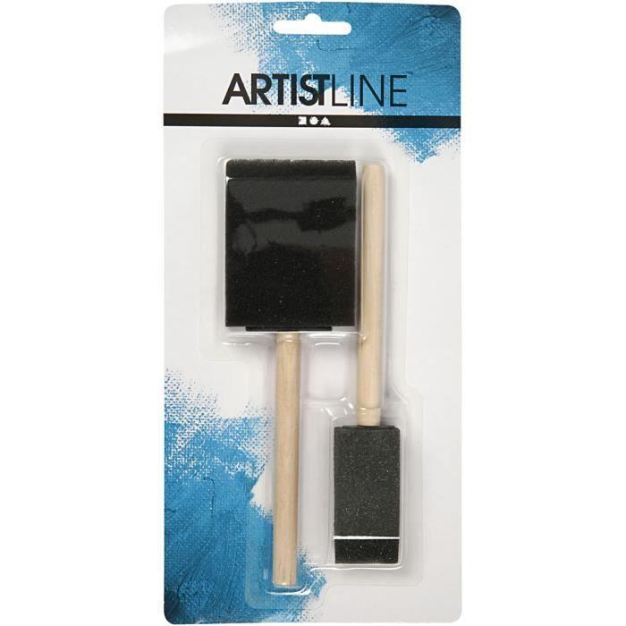 Short Wooden Handle with Quality Sponge Pad. Ref 10447