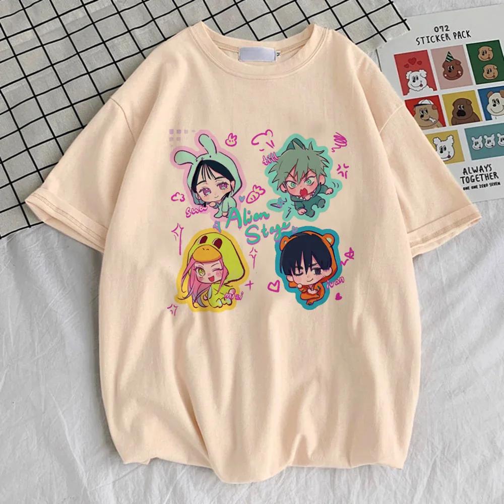 

Футболка Alien Stage Женская 2000-е Цифровой Психоделический Хип-Хоп Классическая Футболка Хип-Хоп Женская Удобная Харадзюку Поп-Культура Гранж S