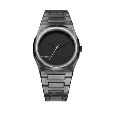 Autorizovaný distributor D1 Milano Hodinky NYBJ02 Nylon EXP Černé 39mm Pánské Dámské