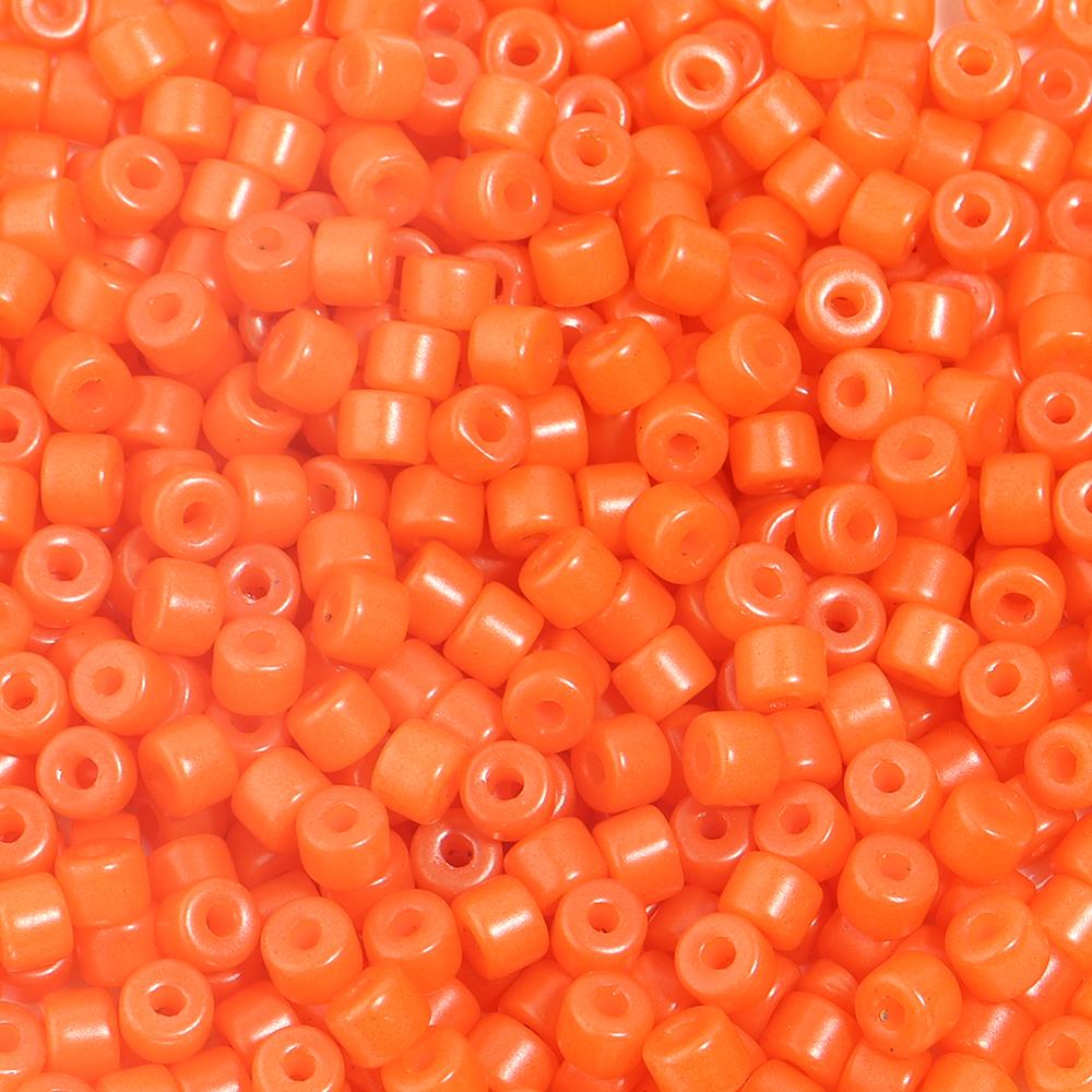 Multicolor 6mm Czech Glass Beads Cylindrical Loose Seed Rice Bead for Jewelry Making Bracelet Necklace Beading Supplies