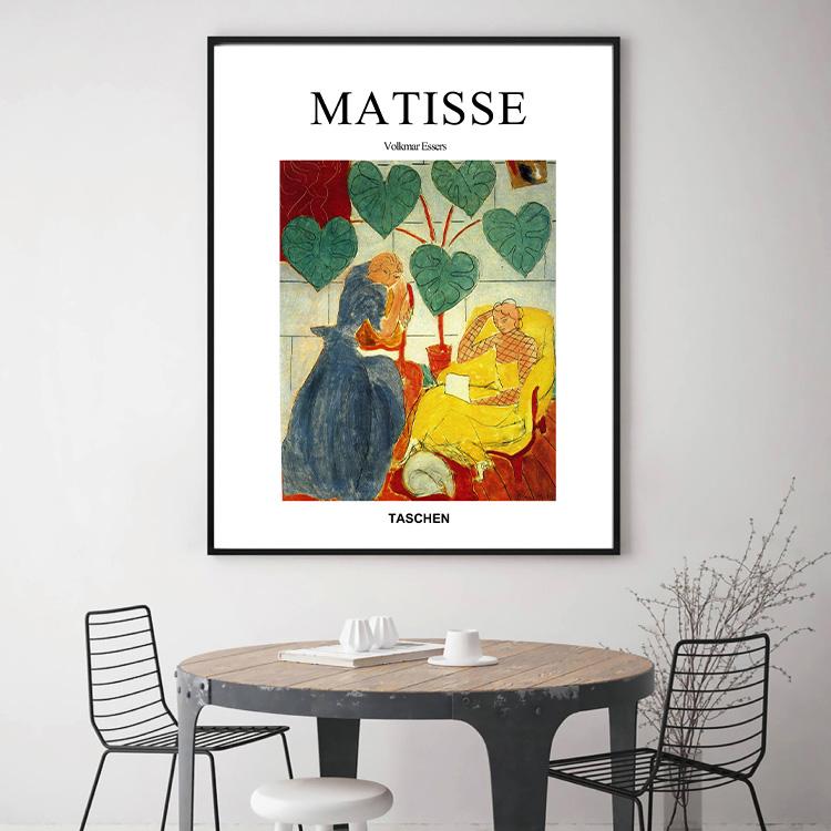 Abstract Matisse Line Art Poster World Famous Painting Vintage Wall Pictures Prints for Living Room Bedroom Nordic Home Decor