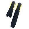 Cinturino in silicone di alta qualità adatto per Tissot 1853 serie racing t111417a sportivo impermeabile braccialetto in gomma 18mm