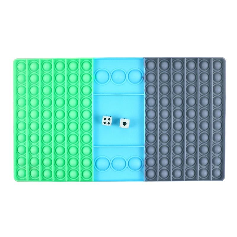 Large Bubble Sensory Fidget Toy Kids Bubbles Chess Board Extrusion Fidget Toys To Stress Relief