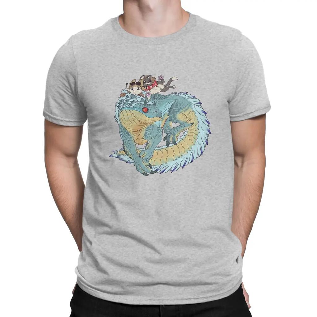 Men T-Shirts Tobi-Kadachi Rodeo Casual 100% Cotton Tee Shirt Short Sleeve Hunter T Shirts Round Collar Tops Gift Idea