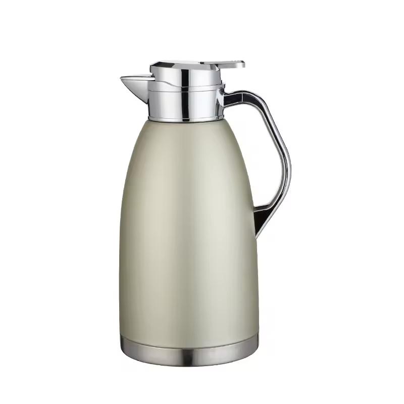 304 Large Capacity Thermal Insulation Double-layer Stainless Steel Vacuum Coffee Pot with Tea Water Separation