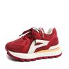 Inner height-increasing women's shoes, new autumn platform sneakers, running feet, small and lightweight dad shoes