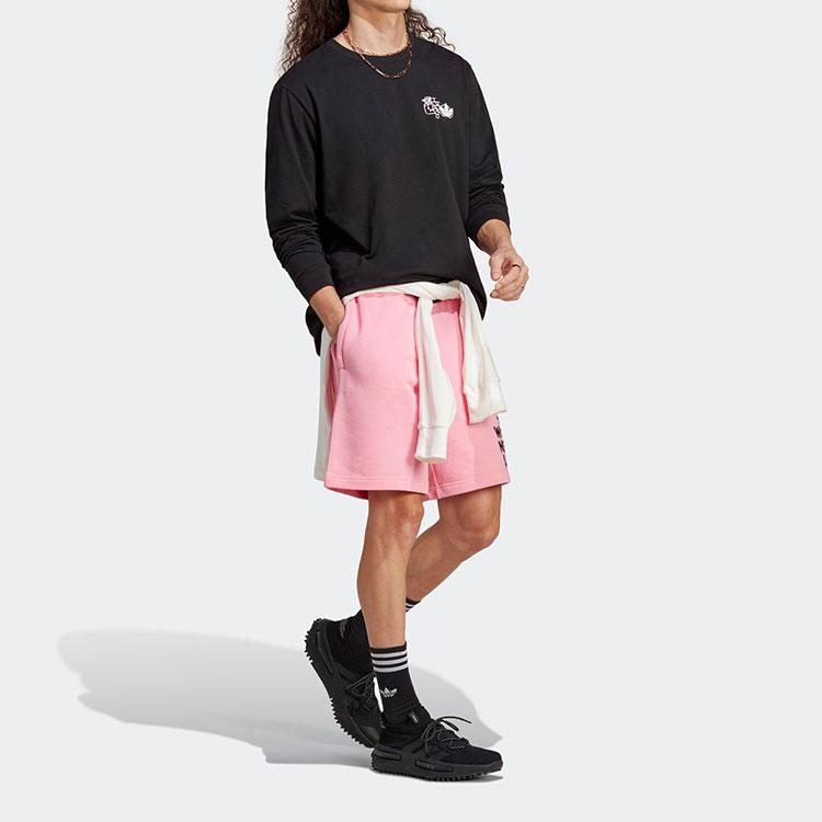 New Adidas Casual Shorts Men's Pink IA6394