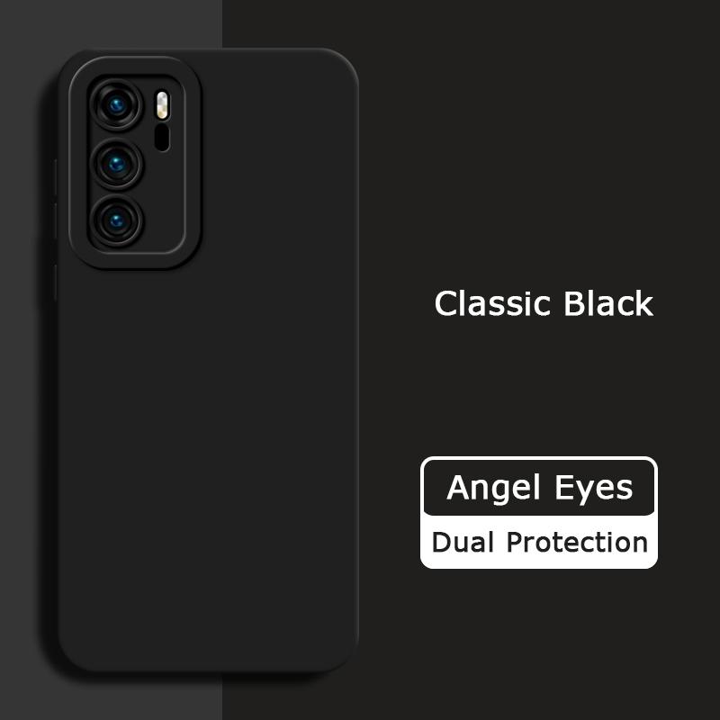 

Angel Eyes Square Liquid Silicone Case для Huawei P40 Pro Plus Lite 4G 5G Soft Camera Protective Противоударный чехол P40Pro P40Lite Huawei P40 5G