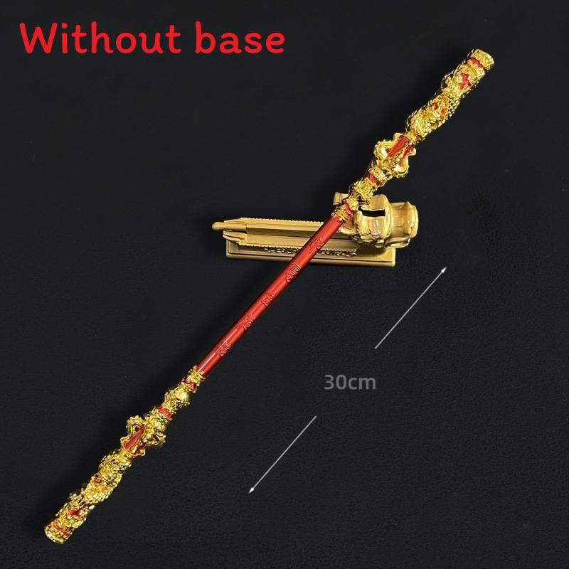 Exquisite 30cm Black Myth Wukong Game Action Figure With Luxurious Gold Color Finish
