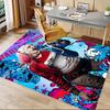 1pc Harley Quinns Wild Adventure Carpet for Playroom Bedroom Living Room Sofa Home Decor,kids Game Area Rug Non-slip Floor Mat Y826173