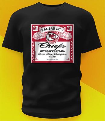 Kansas City Chiefs Kings Of Football Shirt  Sizes From Youth To Adult 6XL Unisex T-Shirt