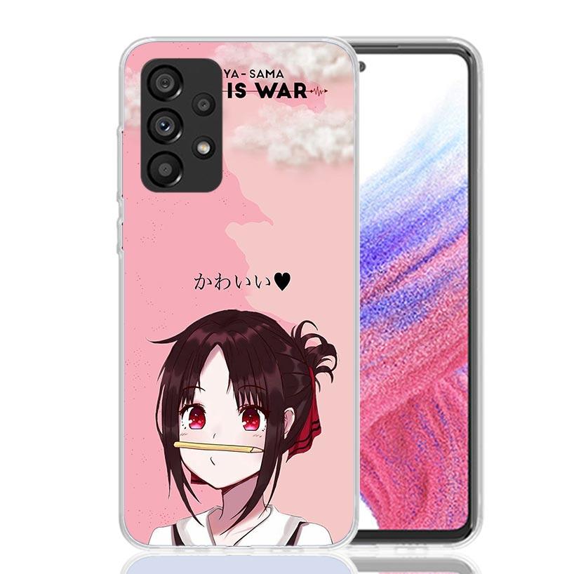 Kaguya Sama Shinomiya Phone Case For Samsung Galaxy A17 A16 A14 A15 A13 A57 A56 A54 A55 A53 A37 A36 A34 A35 A33 A26 A24 A25 A23