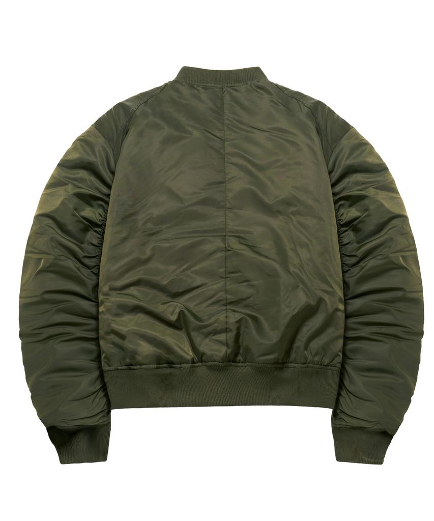 Idws Plane Shirring Ma-1 Khaki