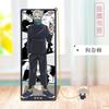 סימניות מתכת Jujutsu Kaisen עם דוגמת עמק HD, דמויות מרובות זמינות, אביזר קוספליי אנימה, ציוד לבית ספר