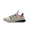 Jizhu Integrated Weave Trendy Casual Low-Top Running Shoes Men Sneakers White Gray AGLR189-1