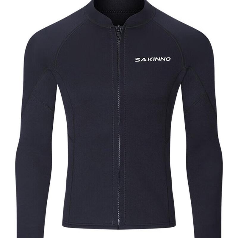WEZHO Men s 2mm Thermal Long-Sleeve Wetsuit Top