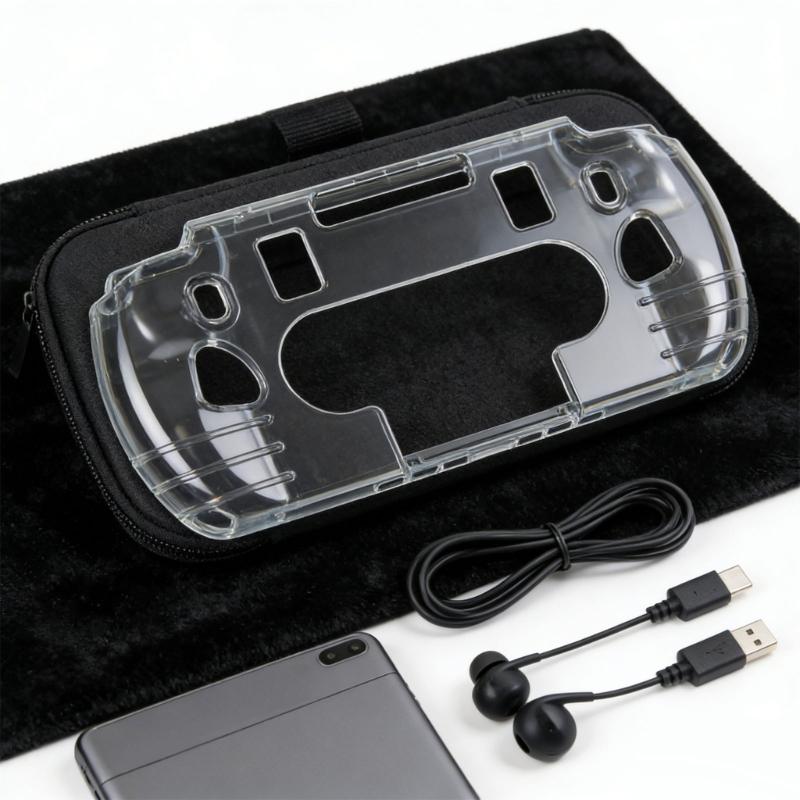 Console Case Cover Waterproof Shockproof Flexible Skin Case for WIN 5 Gamepad Protector Shell Transparent Housing