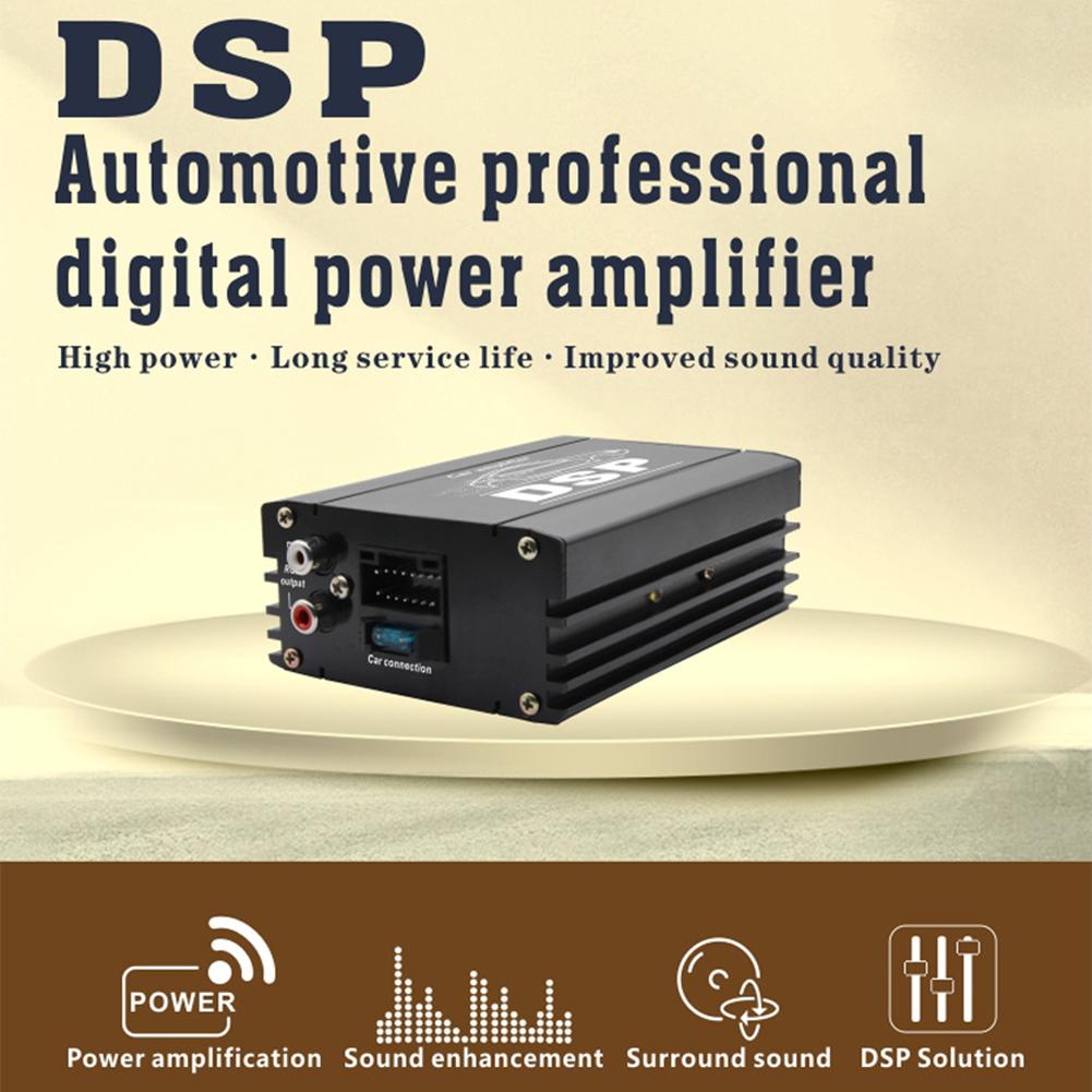Car DSP Digital Audio Processor 4 Channel Audio Digital Sound Processor Car DSP Amplifier for Car Audio Enhancement