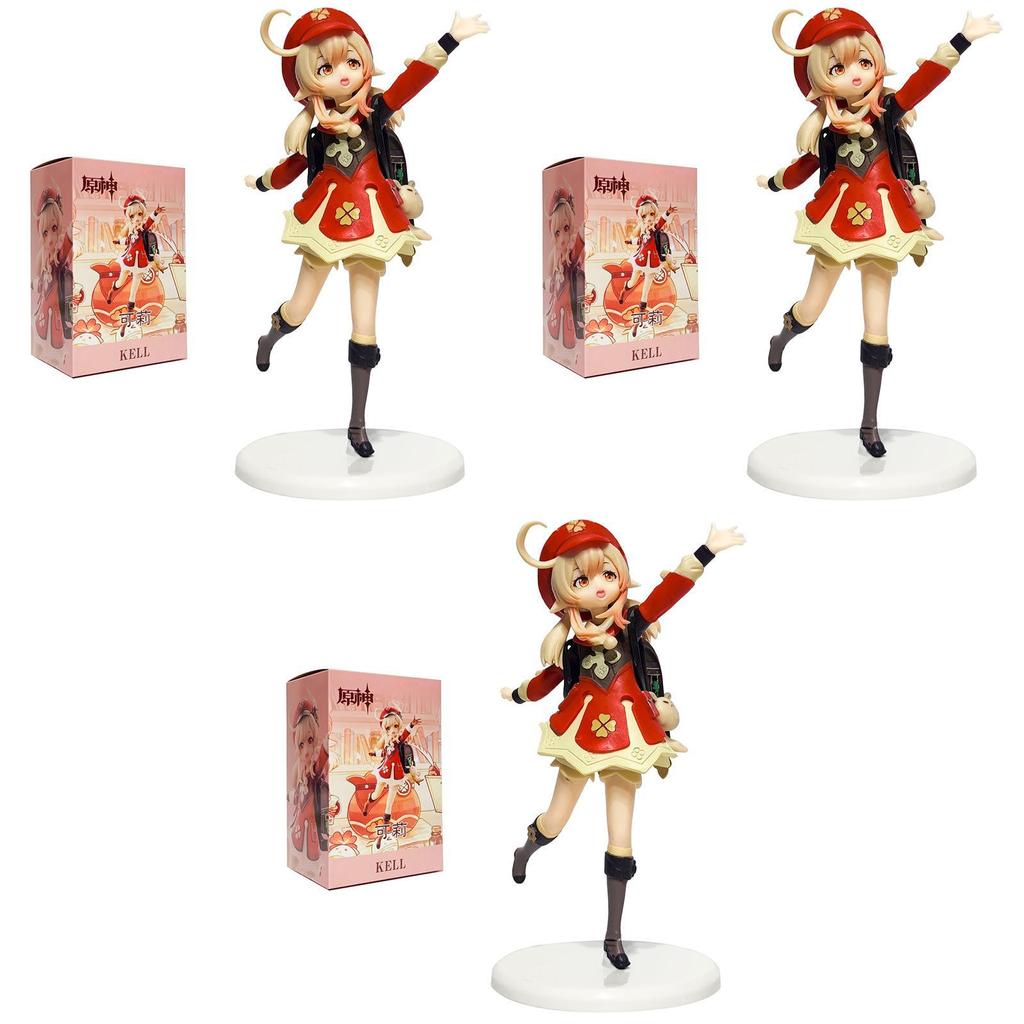 Adorable Genshin Impact Klee Ornament For Fans And Collectors 15cm Pvc Figure With Smooth And Bright Coloring