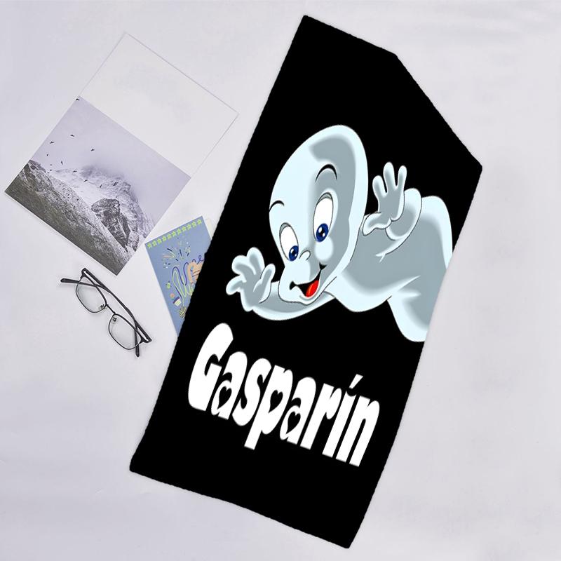 1pc Casper1 Beach Towel, Beach and Seaside Swimming Pool Equipment, Fashion Pattern, Rectangular, Travel Essentials