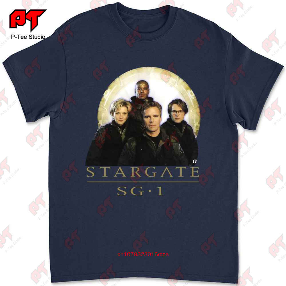Stargate Sg1 Team Sci-Fi Tv Alien Show T-shirt WQUB