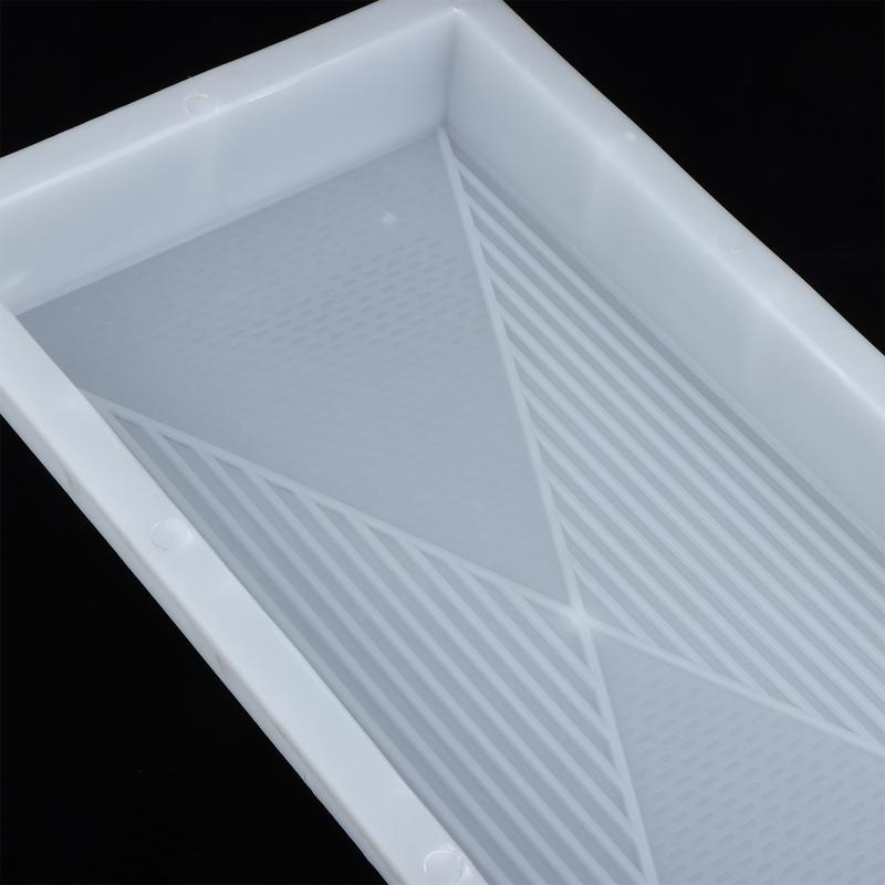 1 Pcs Square Paving Stone Garden Path Art Antique Tile Plastic Mold Courtyard Non-Slip Concrete Floor Tile Production Mold