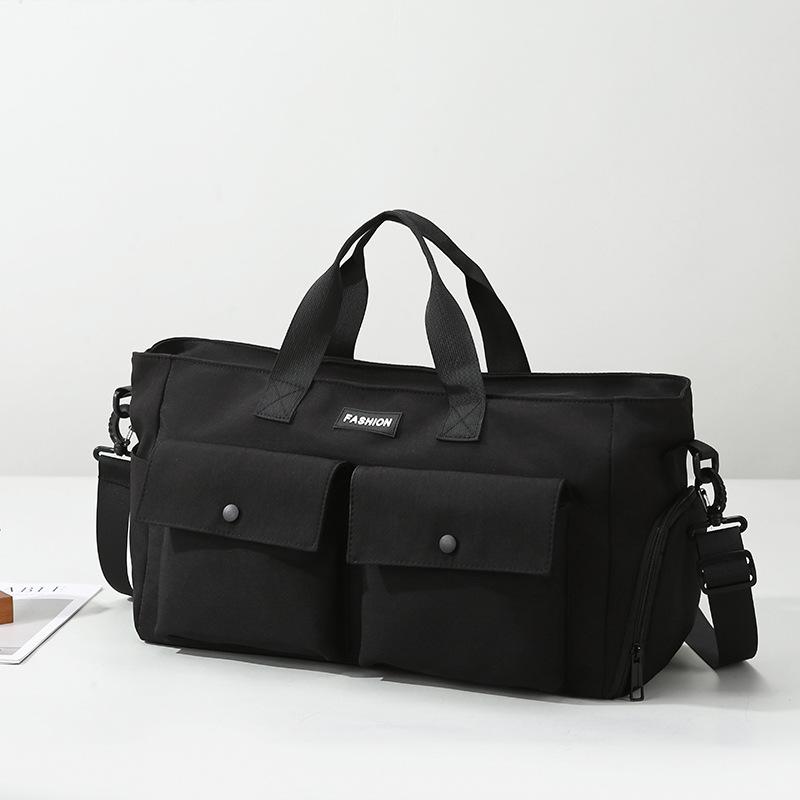 

Дорожная сумка Сумка-даффл для короткой деловой поездки Большая вместимость Легкая дорожная сумка Разделение для сухого и влажного Портативная сумка-даффл