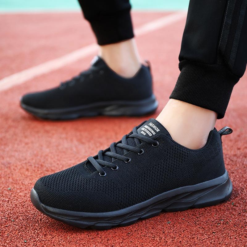 Fashion Ladies Casual Shoes Fashion Breathable Walking Mesh Flat Men's Sports Sneakers