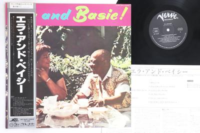LP Record ELLA FITZGERALD COUNT BASIE  Ella  Basie MV2649 VERVE 1979 Japan Obi Jazz Used