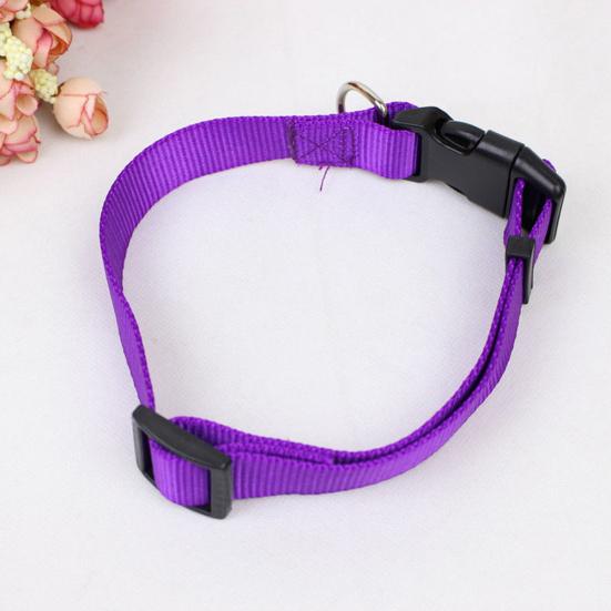 Adjustable Dog Puppies Cat Pet Safety Collar Neck Strap Outdoors Accessories