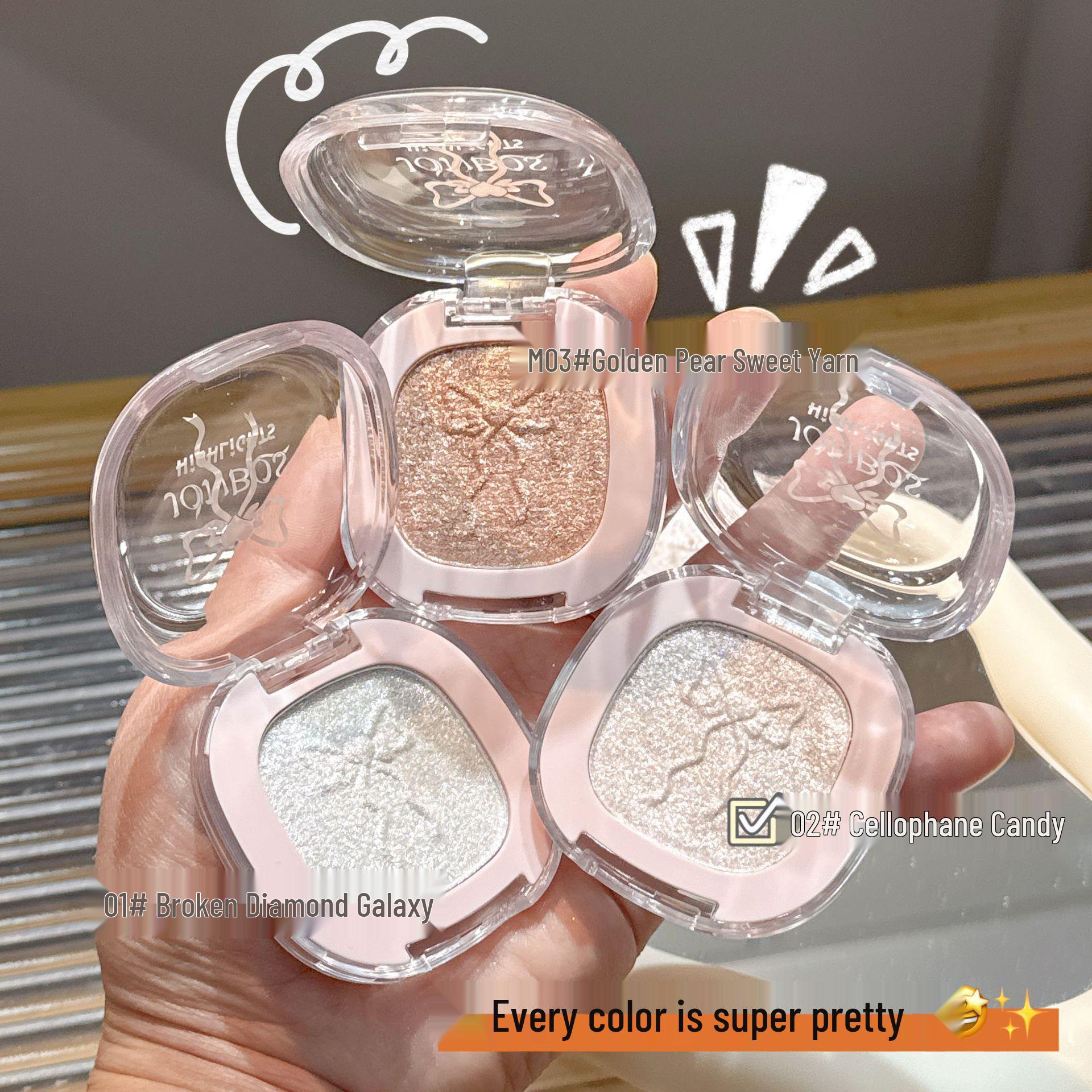 

Хайлайтер JONBOS Dreamy Color 3D Pot - Сияющее сияние для лица