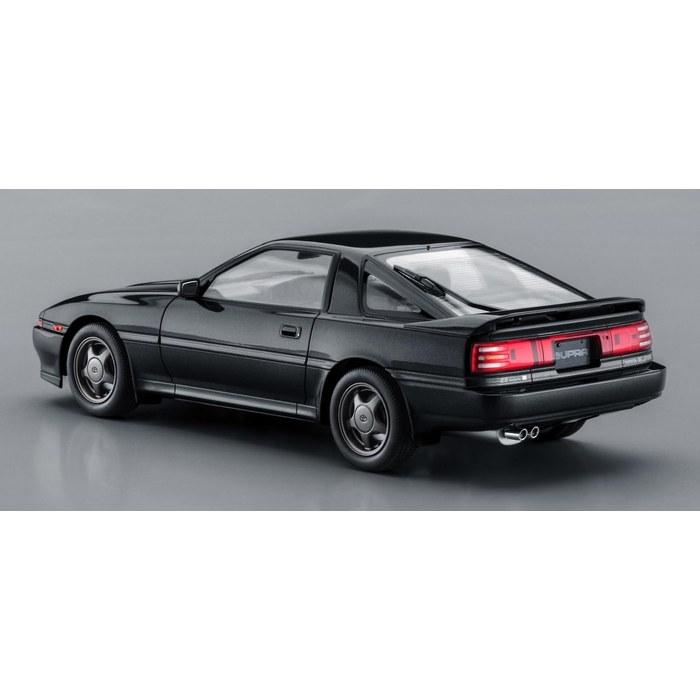 Hasegawa 1/24 Toyota Supra A70 2.5GT Twin Turbo R 1990 (Black) Plastic Model 20811