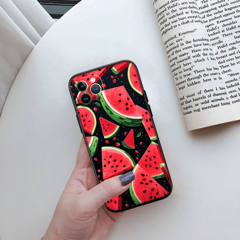 MH61 Fruit Watermelon Cherry Case for Samsung A06 A35 A25 A24 A15 A05S A05 M55 M35 M15 A02 A12 A13 A10 A16 A20 A30 A22 A31 A32 A33 A42 A50