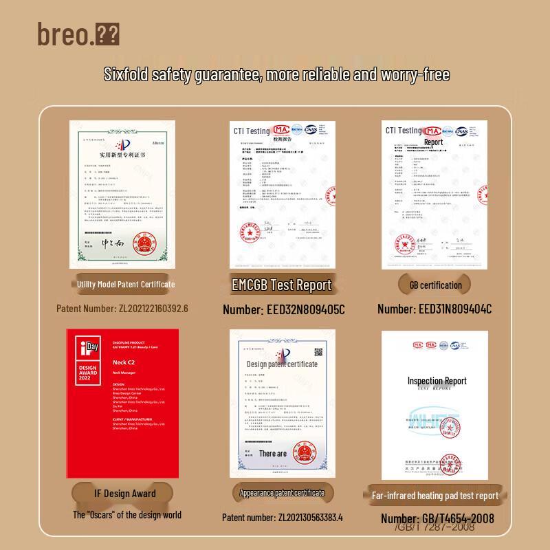 Breo Neck C2 Cervical Massager Pillow