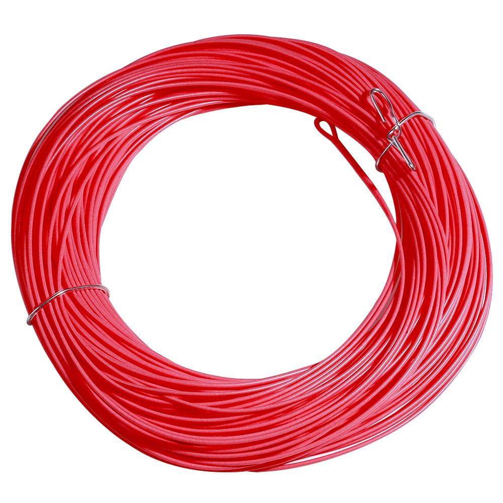 100ft Floating Fly Fishing Line # 1/2/3/4/5/6/7/8 WT Fly Line 30m Mainline 8 Vivid Colors Fly Fishing Lines (as the picture,100ft / 30m&1F)