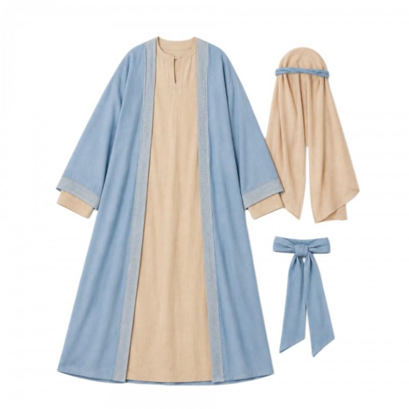Adult Missionary Robe Cosplay Costume Unisex Halloween Role Play Outfit Themed Events