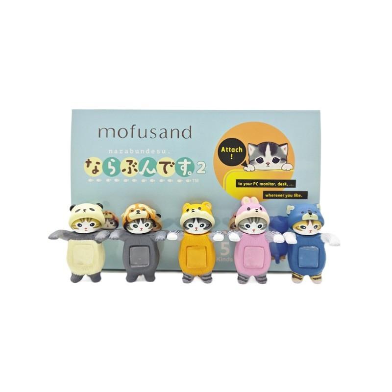Mofusand Ornament Models With Animal Series Panda Dog For Collectible Gift