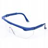 Rosfix Okulary Przeciwodpryskowe – Ochrona Oczu przed Iskrami i Pyłem | Soczewki Poliwęglanowe | Regulacja Długości Zausznika