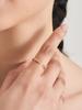 Ania Haie Ball Cubic 925 Silver Adjustable Ring R045-01