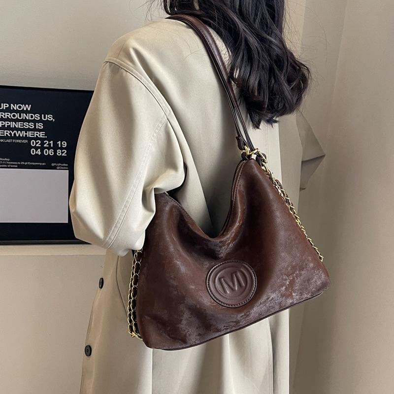 Premium Suede Retro Big Bag Women'S Backpack Popular Shoulder Bag Large Capacity Tote Bag