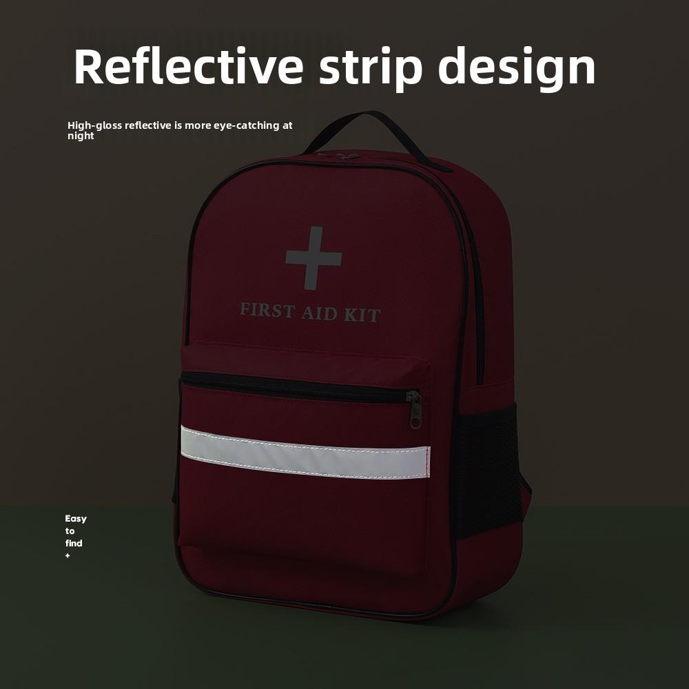Portable First Aid Bag Made Of Durable 600d Oxford Cloth For Outdoor Use And Travel