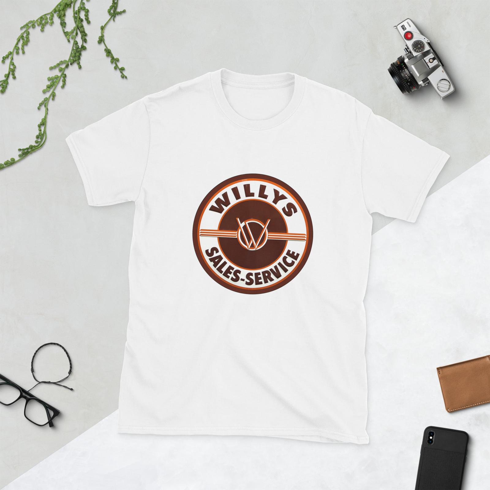 

Vintage Advertisement Willys Auto Short-Sleeve Unisex T-Shirt Mens Womens Tees Top S