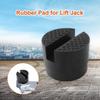 Durable Car Jack Rubber Pad Slotted Rail Hydraulic Slotted Jack Stand Pad Wear Resistant Floor Socket Car Lift Repair Tool
