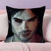 Damon Salvatore The Vampire  Pillowcases Home Bedding Decorative Pillow Cover Wedding Super Soft Pillow Case