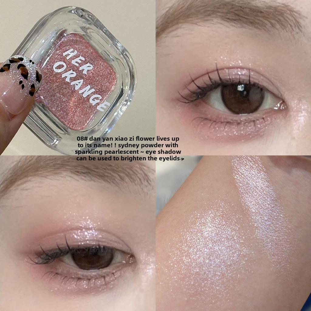 Monochrome Eyeshadow Pearlescent Fine Glitter Matte Eyeshadow Multi-purpose Eyeshadow Palette