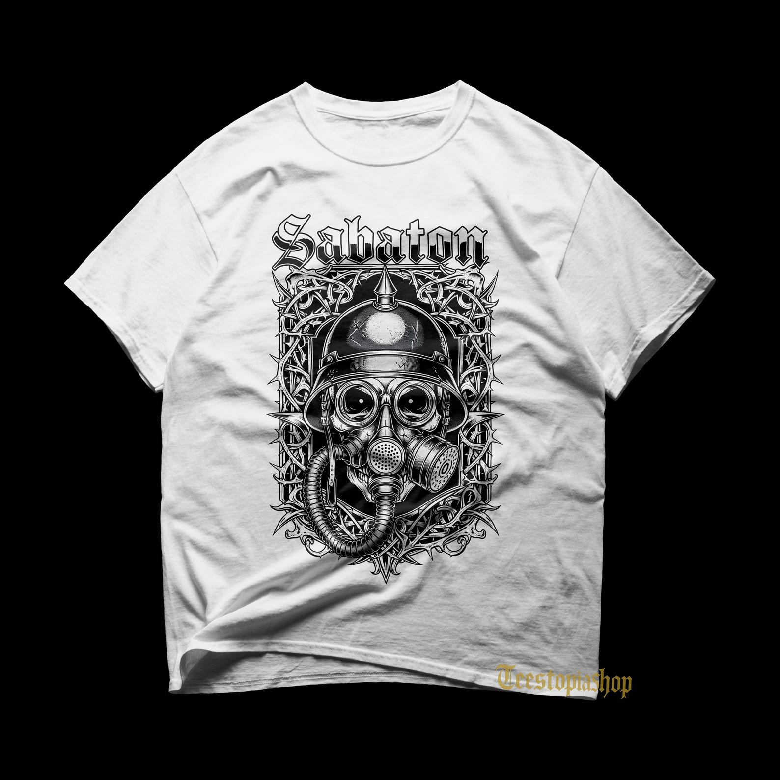 Sabaton T shirt - Heavy Metal Shirt - Sabaton Carolus Rex Shirt - Sabaton Bismarck Shirt - Sabaton Merch - Unisex Metal Apparel 3XL