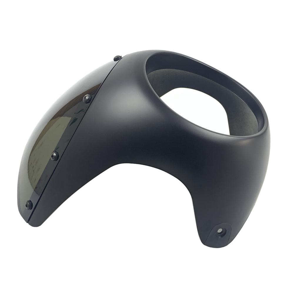 Motorcycle Universal Cafe Racer 7inch Headlight Handlebar Fairing Windshield Kits For Harley Sportster Bobber Touring