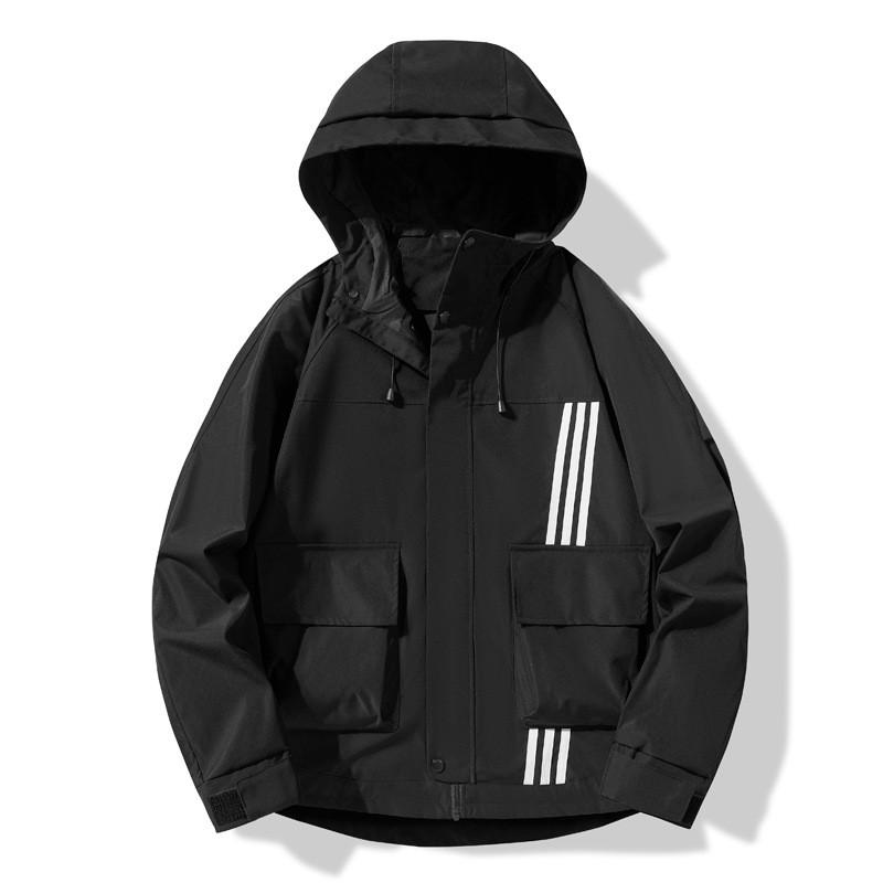 Unisex Hooded Outdoor Windbreaker Jacket Lightweight Waterproof Breathable Trail Hiking Camping Raincoat Men Women