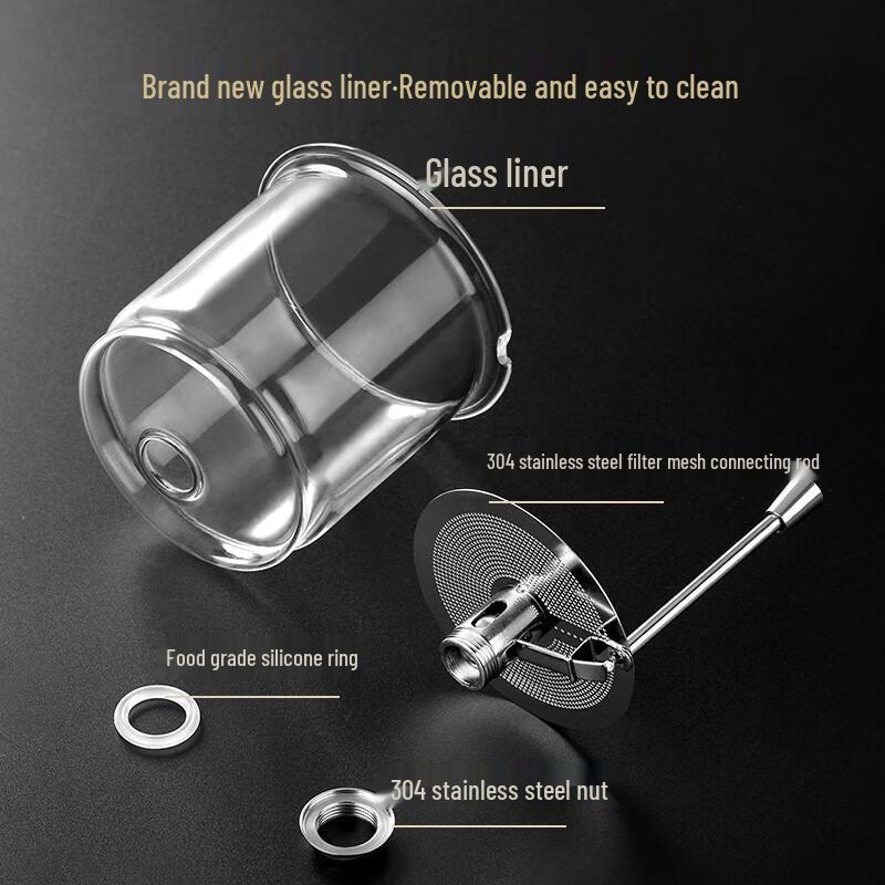 Shangming Glass Inner Tea Infuser Pot Set